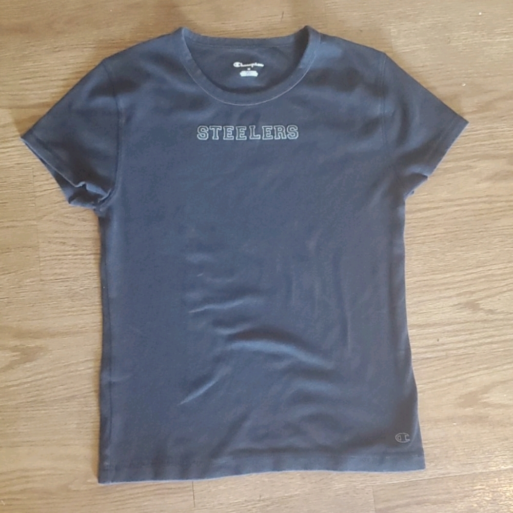 Black Steelers top